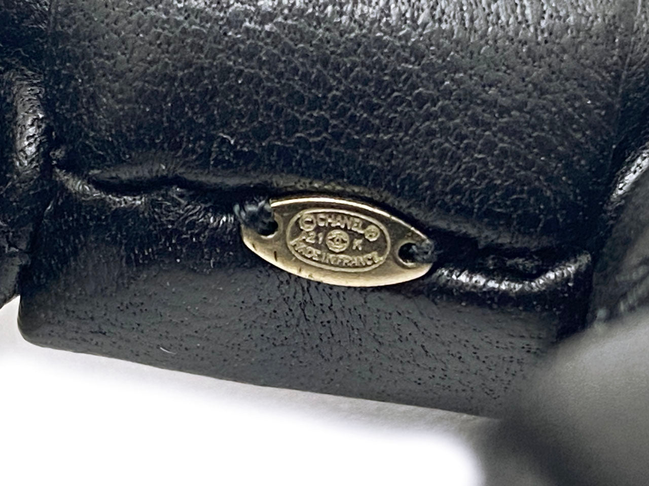 シャネル/レザー シュシュ