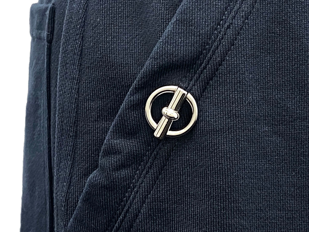 エルメス/トグルクラスプ ワイドパンツ