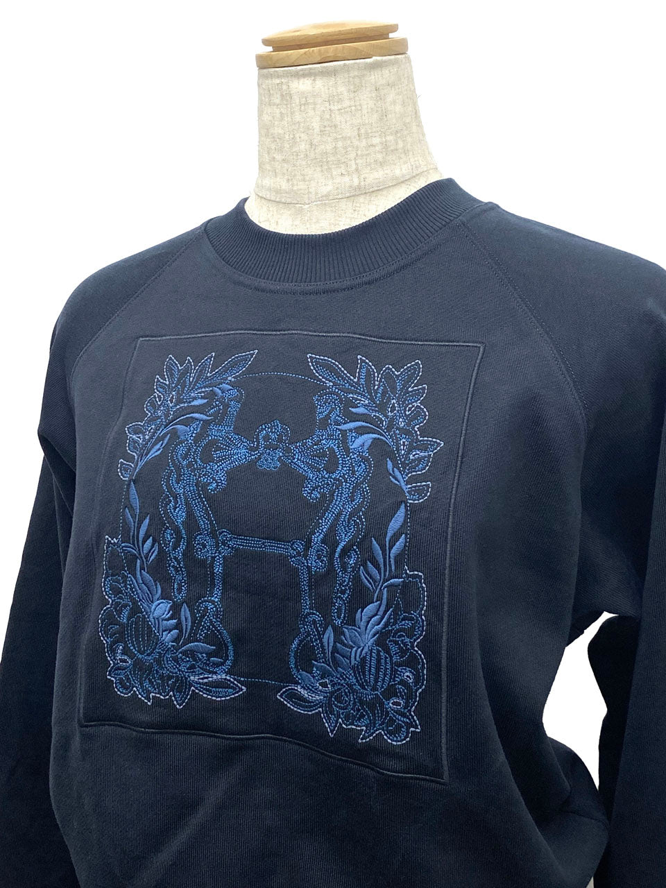 エルメス/ラグランスリーブスウェットトップス 《デッラ・カヴァッレリア》