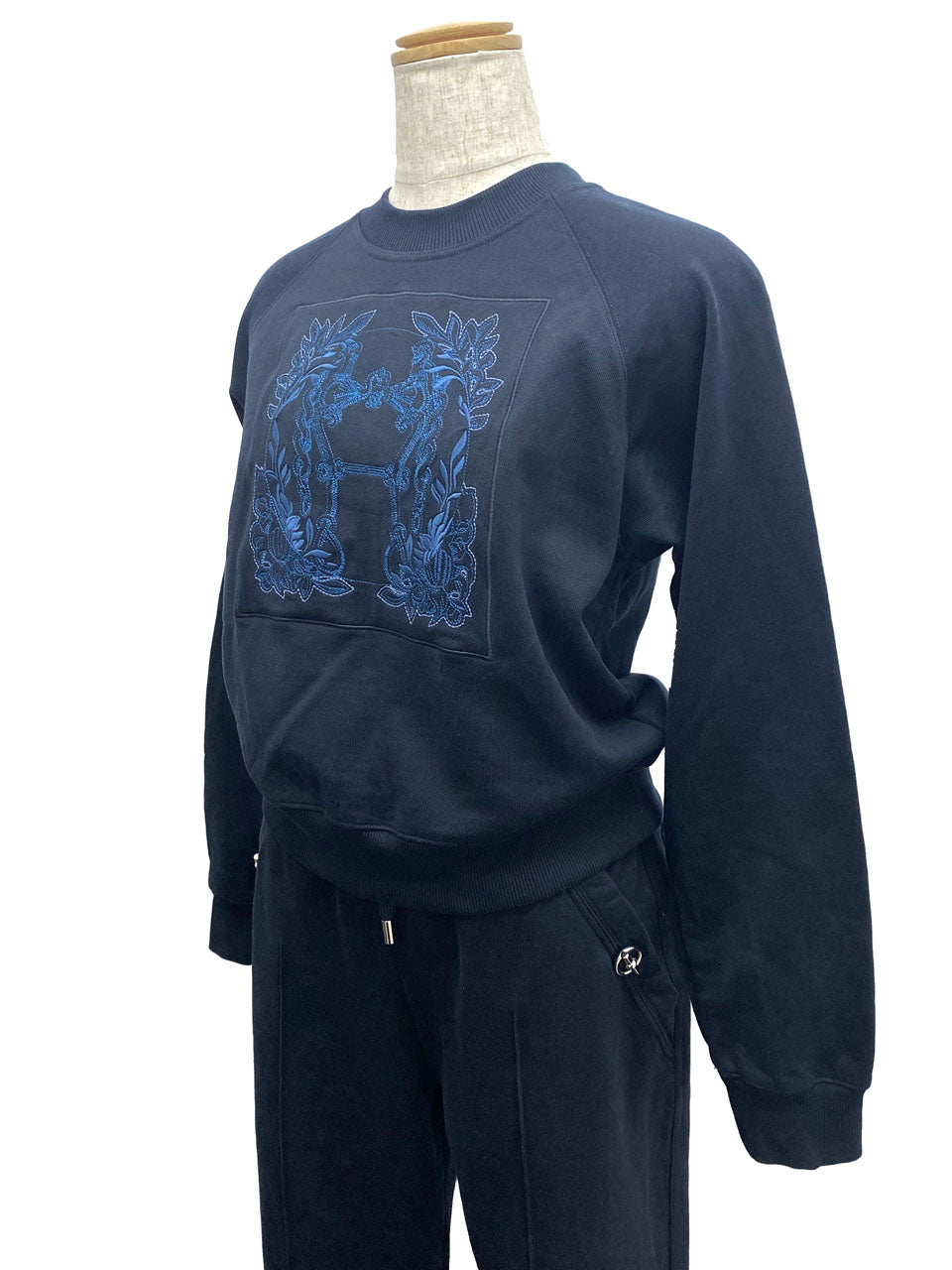 エルメス/ラグランスリーブスウェットトップス 《デッラ・カヴァッレリア》