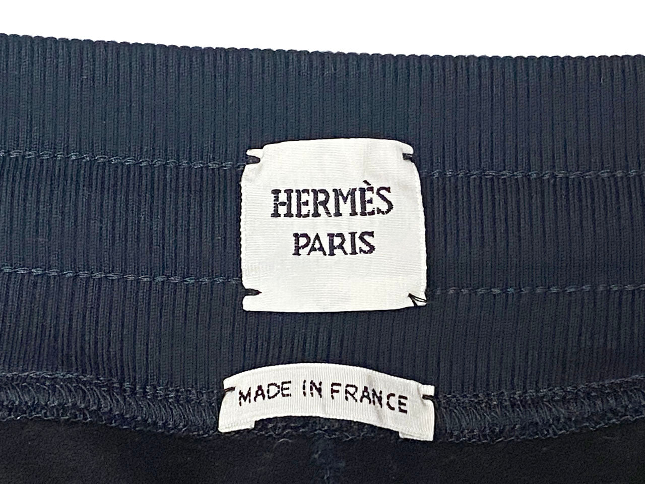 エルメス/トグルクラスプ ワイドパンツ