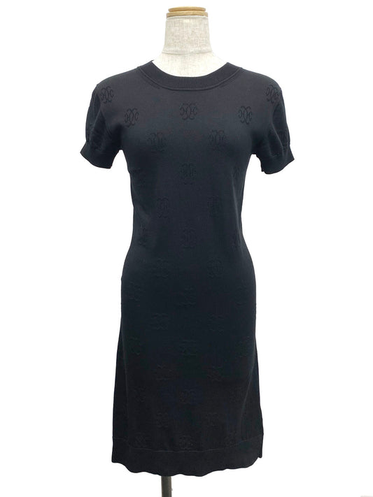 エルメス/半袖ニットワンピース Hリフト