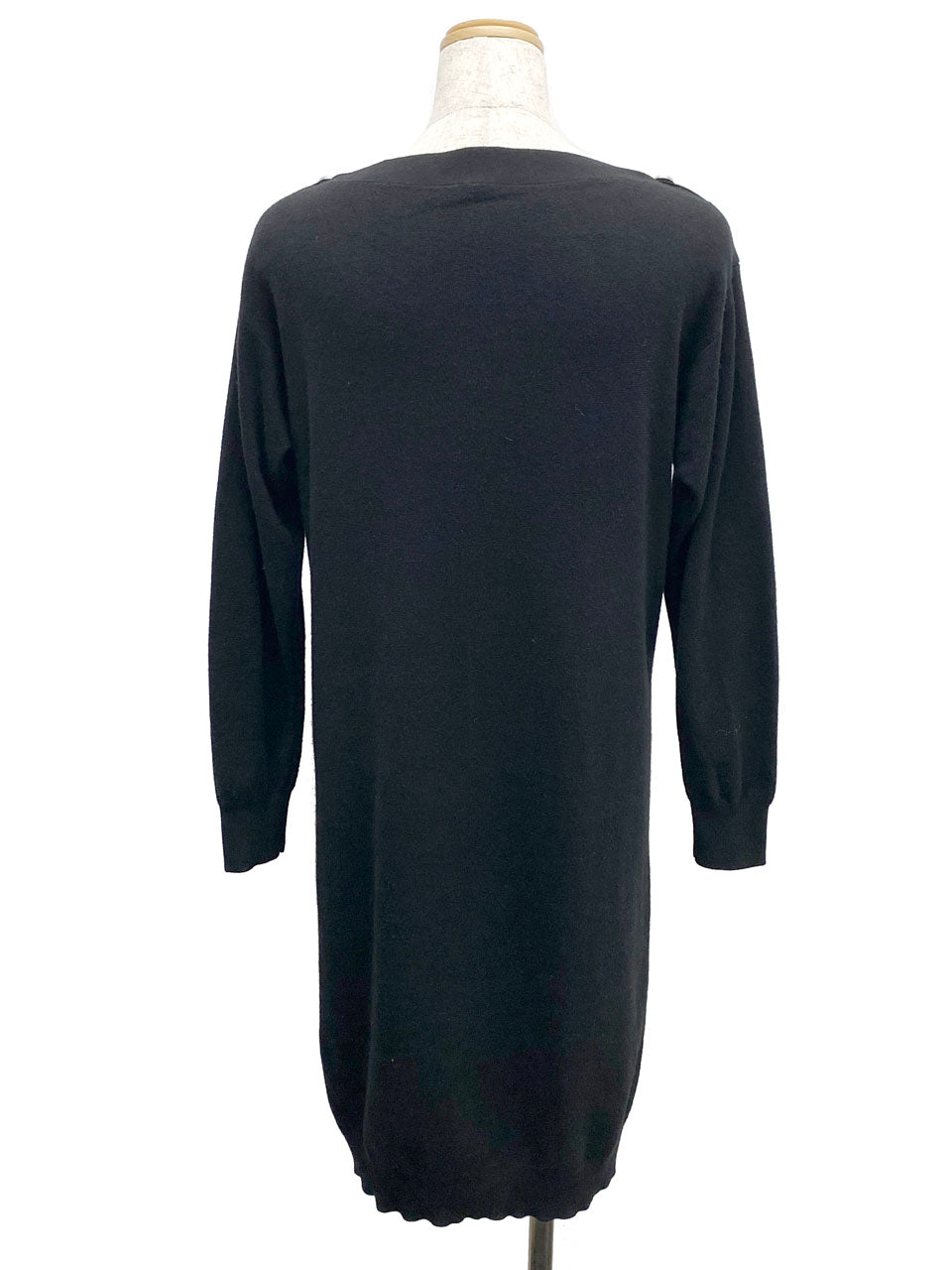 エルメス/エクスリブリスボタン ニットワンピース