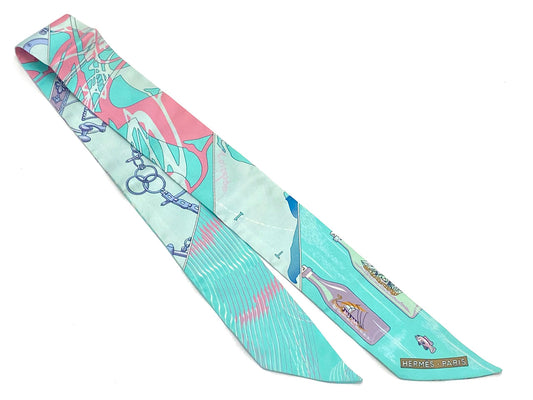 エルメス/ツイリー 【Caleche Mors et Bouteilles （カレーシュ ハミとボトル）】