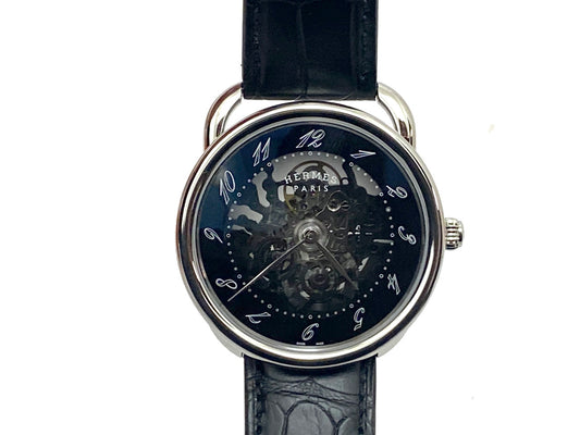 エルメス/腕時計 《アルソー》 スケルトン