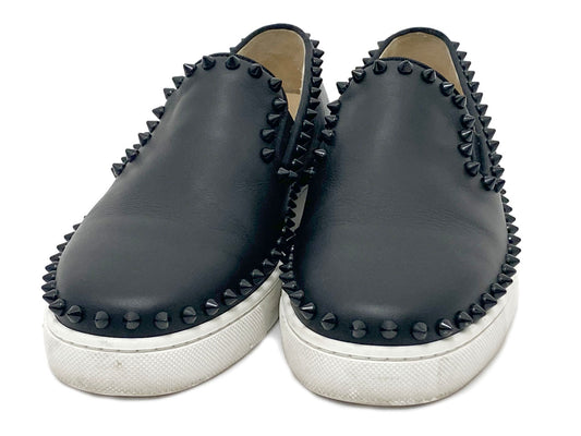 クリスチャンルブタン/スタッズ スリッポン