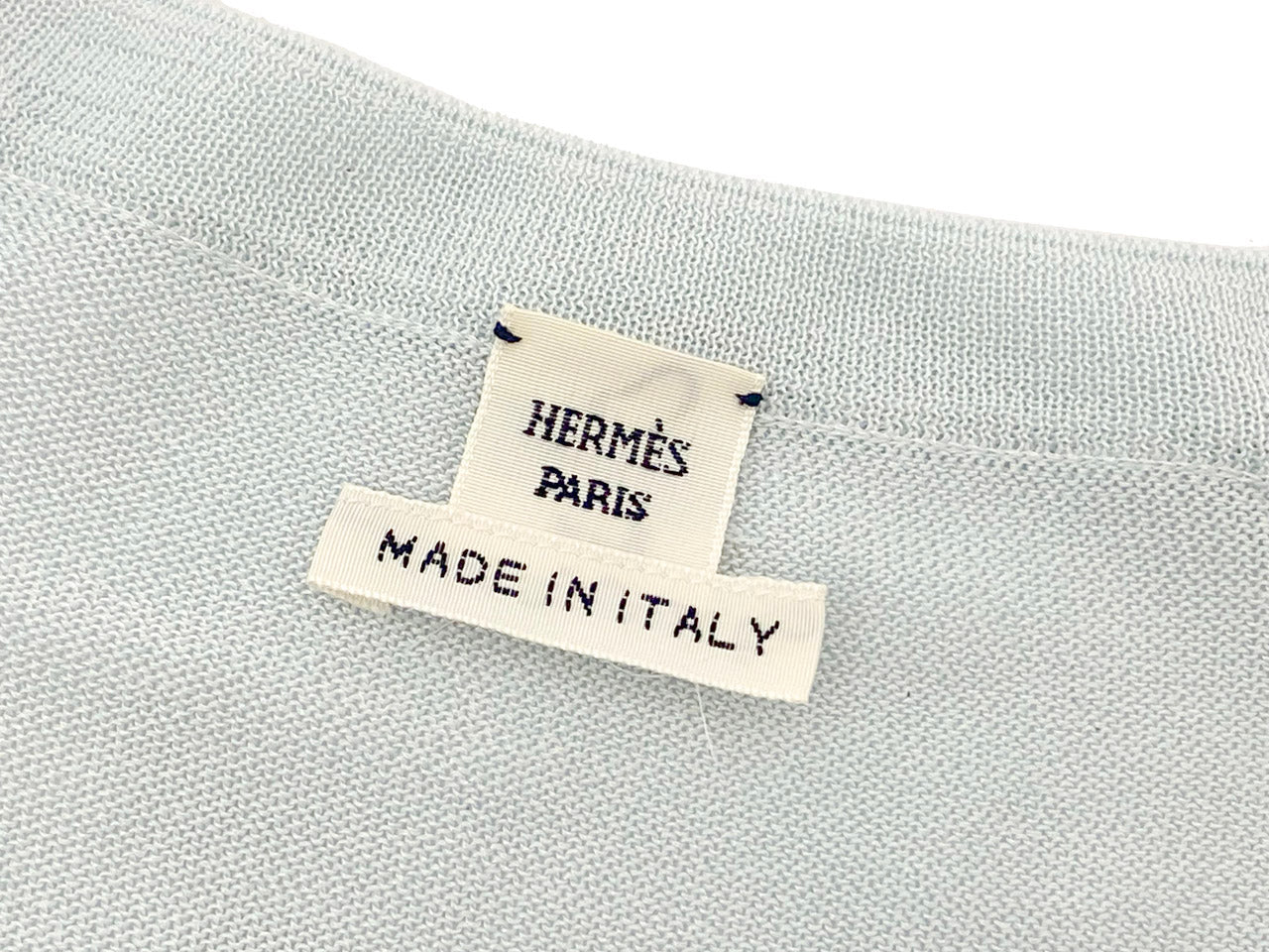 エルメス/長袖 ツイルレーヌセーター