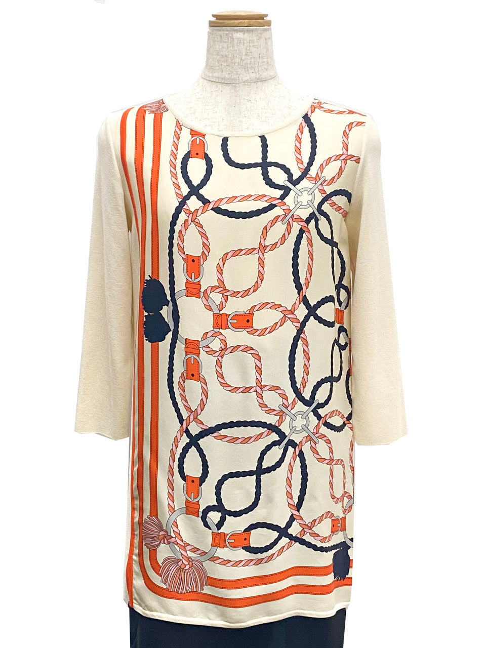 エルメス/ツイルレーヌトップス 《Cordelieres（コルドリエール）》