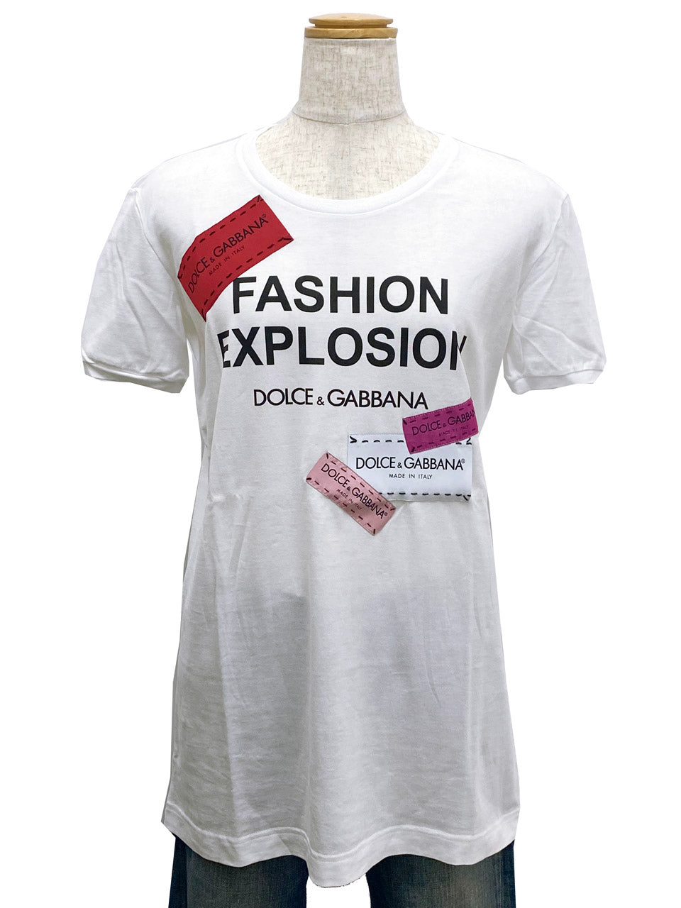ドルチェ＆ガッバーナ/ロゴパッチTシャツ