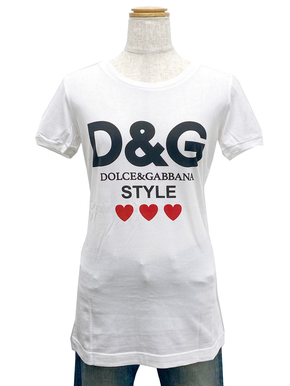 ドルチェ＆ガッバーナ/ロゴ＆ハートTシャツ
