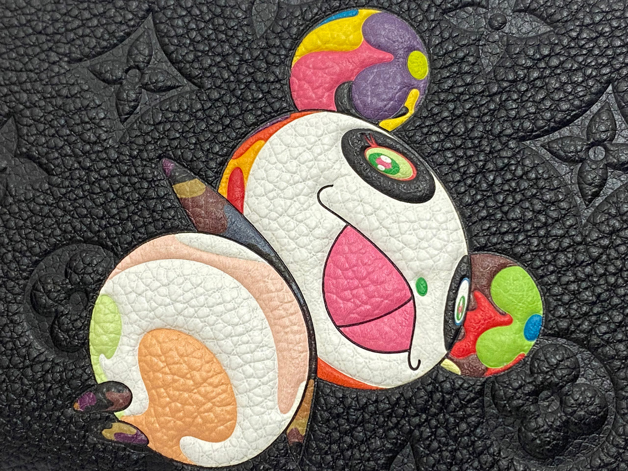 ルイヴィトン/村上隆コラボ 《LV × TM ジッピー・ウォレット パンダ》 M14160 日本限定 長財布 モノグラムアンプラントレザー