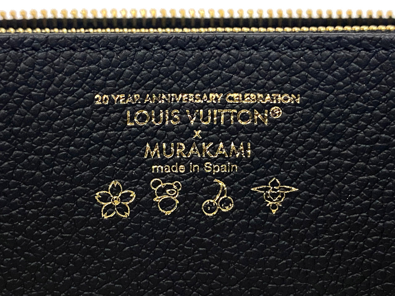 ルイヴィトン/村上隆コラボ 《LV × TM ジッピー・ウォレット パンダ》 M14160 日本限定 長財布 モノグラムアンプラントレザー