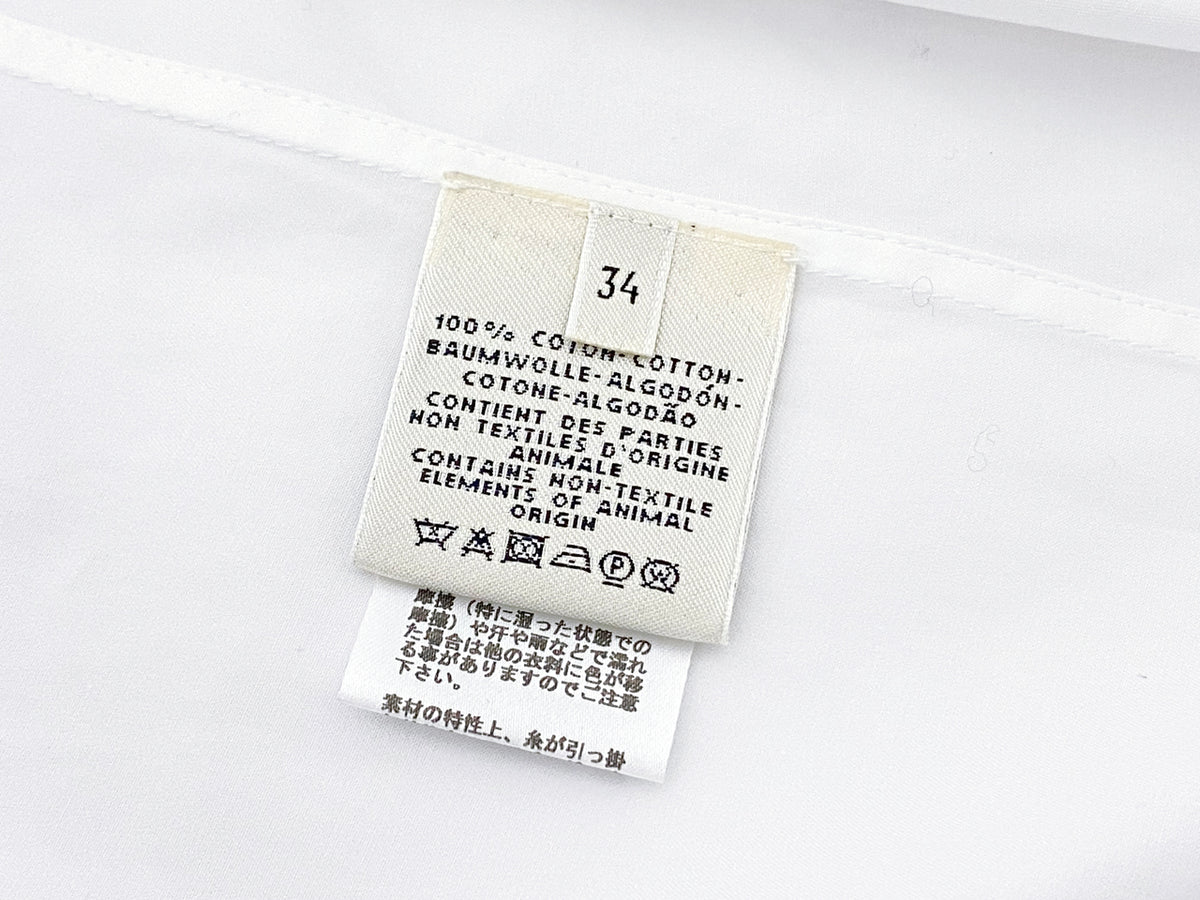 エルメス/コットンシャツワンピース
