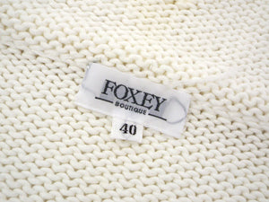 フォクシー FOXEY BOUTIQUE/コットンニットパーカー