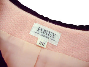 フォクシー FOXEY BOUTIQUE/ベロアボタンワンピース【SALE】