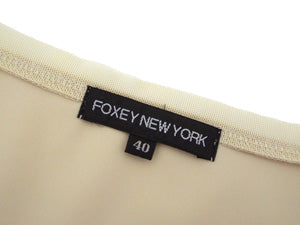 フォクシー FOXEY NEW YORK/チュールパイピングトップス【SALE】