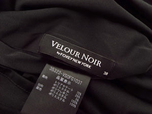 フォクシー VELOUR NOIR/ストレッチベロアワンピース【SALE】