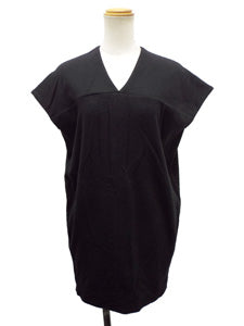 ヨーコチャン/Vネックウールチュニック【SALE】
